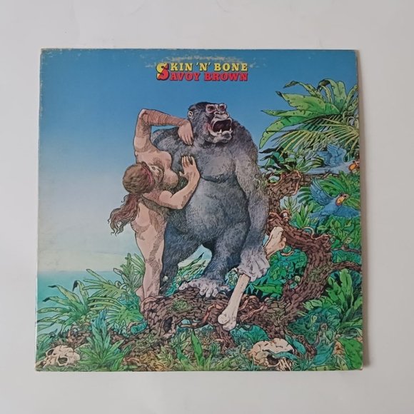 Vintage Savoy Brown Skin 'N' Bone vinyl record, 1976 first pressing, original - Picture 1 of 10